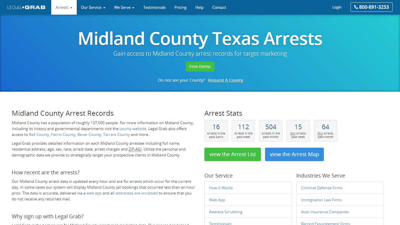 Midland County Texas Arrest Records · Arrest Reports ...